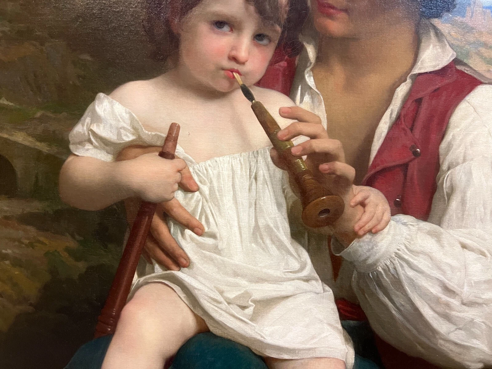 La Leçon de Flûte (1868) by William-Adolphe Bouguereau – Original 19th Century - Image 10