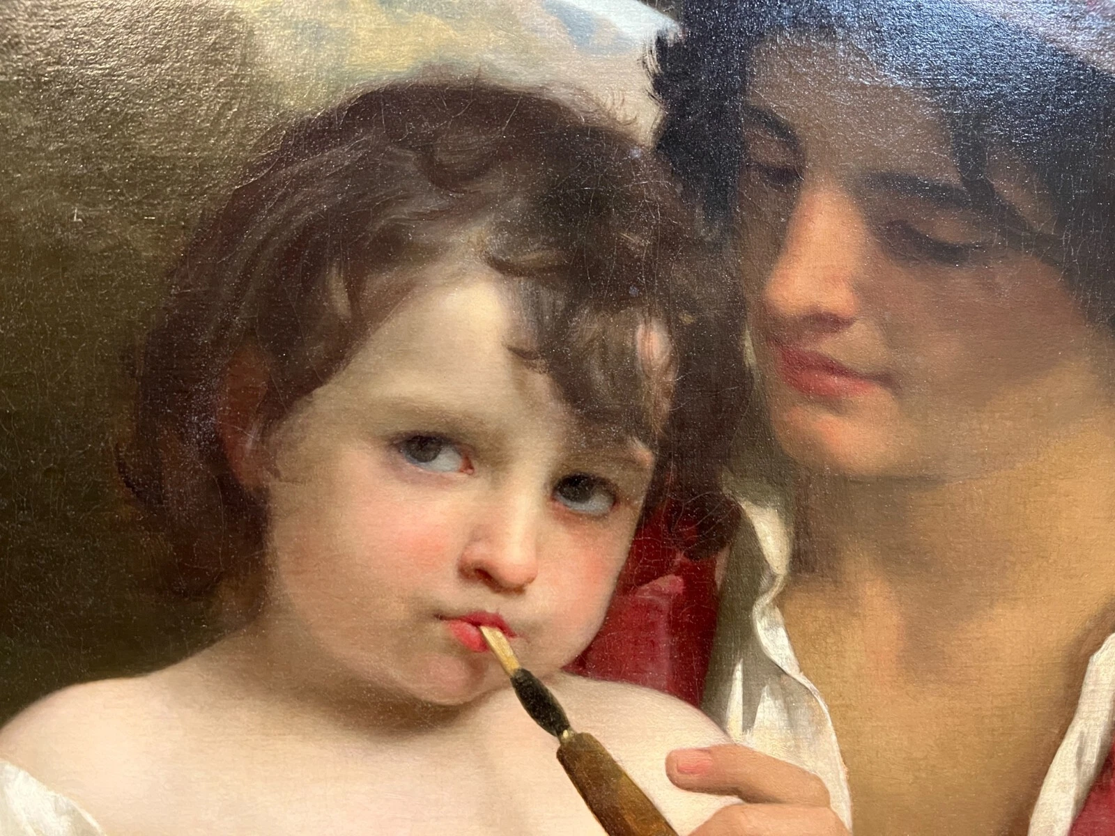 La Leçon de Flûte (1868) by William-Adolphe Bouguereau – Original 19th Century - Image 8