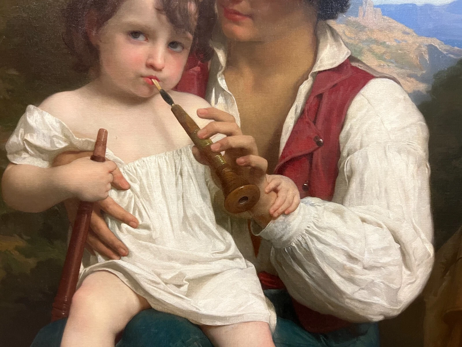 La Leçon de Flûte (1868) by William-Adolphe Bouguereau – Original 19th Century - Image 6